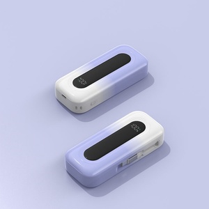 Batterie externe portable personnalisée PD22.5W avec écran numérique 10000 mAh, câble intégré, pour téléphone portable et ordinateur portable - Product Image 1