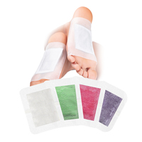 Patchs détoxifiants pour les pieds aux herbes et aux vitamines pour les soins de santé