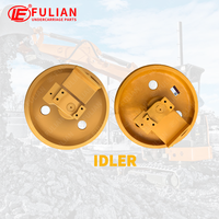 Ensemble de maillons de chenille, pignon, rouleau inférieur, rouleau porte-chaîne, rouleau tendeur pour pièces de train de roulement de bulldozer Caterpillar D7 D7G D7H D7R