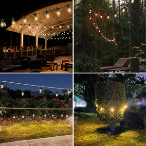 Năng lượng mặt trời LED Dây bóng đèn ánh sáng ấm/lạnh/RGB 4, 8, 16 Vườn 80 ABS IP65 năng lượng mặt trời Ice Cube gạch đèn nhỏ ngoài trời trần ánh sáng - Product Image 6