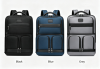 Sac à dos de voyage d'affaires pour homme avec logo personnalisé, imperméable, grande capacité, respirant, sac à dos décontracté pour ordinateur portable avec USB