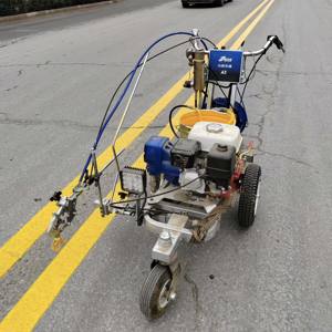 Máquina de Marcado Vial con Pintura Fría, <span class=keywords><strong>Equipo</strong></span> de Pulverización en Frío sin Aire de 6L <span class=keywords><strong>para</strong></span> Construcción de Carreteras - Product Image 3