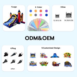 Hot Sale Castle Party Inflatable Bounce House Slide Bouncer <strong>Jumper</strong> Commercial Inflatable Castle Bounce House for Kids - Product Image 2