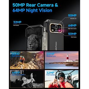 Teléfono Resistente Ulefone Armor 27 Pro 5G, 24GB 256GB, 10600mAh, 120Hz, Android 15, Smartphone para Juegos - Product Image 3