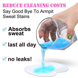 Coussinets de sueur sous les bras Déodorant pour aisselles Boucliers de robe Gardes anti-transpirant Protecteurs de vêtements sans odeur Coussinets de sueur - Product Image 4