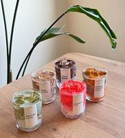 LANJO Kaffee-Karamell-Latte Eiskaffee-Matcha-Latte Duftkerze mit Kaffee-Aroma