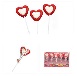 ผลไม้รสเล็กรูปหัวใจรักอมยิ้มลูกอมลูกอมลูกอมอมยิ้ม - Product Image 3