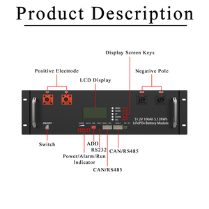 Pin Lithium Ion <span class=keywords><strong>Phosphate</strong></span> SUYEEGO 24V 48V 100Ah 200Ah 300Ah loại rack, 5kWh 10kWh 15kWh, pin Lifepo4 cho hệ thống năng lượng mặt trời - Product Image 3