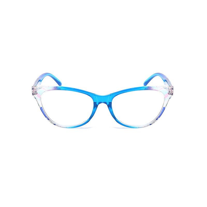 Bleu/Transparent