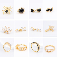 Bijoux de corps Marquise en or blanc massif 14K en métal éternel sans fil Tops Chain Fine Quality Piercing Jewelry