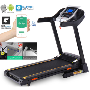 Casa Fitness portátil <span class=keywords><strong>plegable</strong></span> caminando <span class=keywords><strong>cinta</strong></span> con MP3 diente azul - Product Image 6