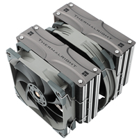 Refroidisseur de processeur Thermalright FC140, hauteur 158 mm, double tour, 5 caloducs de 8 mm, puissance 6,6 W, AMD INTEL