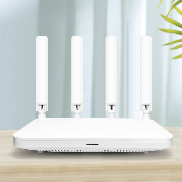 AX1800 WiFi6 Router Dual Band 2.4G/5.8GHz Gigabit Lan Wireless Mesh MIMO-OFDMA WPA3 Safety Strong Extended Coverage