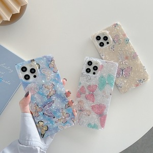 <span class=keywords><strong>Coque</strong></span> de téléphone <span class=keywords><strong>Asus</strong></span> <span class=keywords><strong>Zenfone</strong></span> Max Pro M2, étui en tpu carré à motif papillon et fleur coloré, zb63kl - Product Image 1