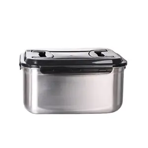 food storage Korean Brand Food Container Stainless Steel Airtightcontainer - Rectangular eco-freindly food storage Container