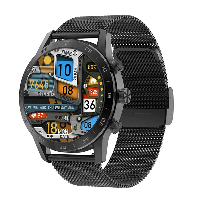 Swollen KK70 1.39inch 454*454dpi Screen ECG Monitoring Smart Watch BT Call Wireless Charging New Smartwatch DT70