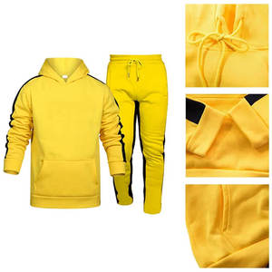 Conjunto Deportivo de Invierno Personalizado de Alta Calidad para Hombre, Ropa Casual de 2 Piezas, Sudadera Completa, Poliéster/Algodón Transpirable de Secado Rápido - Product Image 4