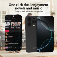 Teléfono Celular Android I16 Pro Max al por Mayor, Pantalla de 6.5 Pulgadas, 1+16GB, Cámara HD, Smartphone 3G y 4G