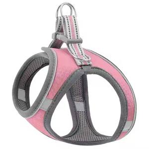 Preço por atacado Novo Design Nylon Reflexivo Respirável Ajustável <span class=keywords><strong>Dog</strong></span> <span class=keywords><strong>Harness</strong></span> Adequado para <span class=keywords><strong>Dog</strong></span> Training - Product Image 1