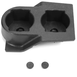 สำหรับนิสสัน จีคิว แพโทรล วาย60 ปี 1989-1998 ที่วางแก้วแบบพกพาคู่ สำหรับ<span class=keywords><strong>คอนโซล</strong></span><span class=keywords><strong>หน้า</strong></span>  วัสดุพลาสติกสีดำ อุปกรณ์ตกแต่งภายในรถยนต์ - Product Image 2