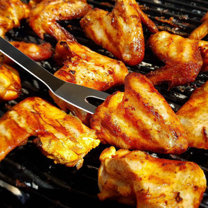 Barbekü eşyası seti paslanmaz çelik profesyonel barbekü aksesuarları ızgara aracı çanta ile taşıması kolay - Product Image 6