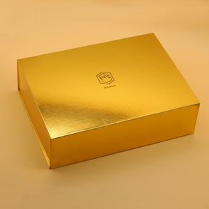 Luxury Large Gold Gift Verpackung Box Luxury Gold With Lid