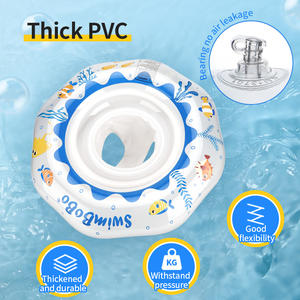 Flotador para Bebés Swimbobo, Anillo Flotante de PVC Azul, Juguete Acuático, Asiento Inflable de PVC para Niños, Anillos de Natación para Piscina, Verano, Portátil - Product Image 6