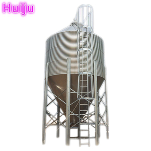 14T Gạo Lưu Trữ Silos Dòng HJ-S 16T 20T 25T 30T Ngô Hạt Nhỏ Silo Vận Chuyển Lúa Mì Silo Gia Cầm Thức Ăn Thùng - Product Image 6
