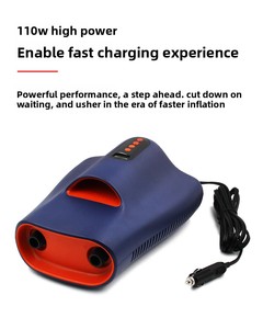 Pompe à air électrique haute pression 12V pour automobile, <span class=keywords><strong>gonfleur</strong></span> multifonction pour SUP, planche à pagaie, <span class=keywords><strong>kayak</strong></span>, tente gonflable, bateau pneumatique - Product Image 5