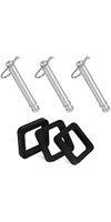 Clip de remplacement robuste en acier inoxydable TS35010 pour attelage de remorque B&W 2" 2.5" (lot de 3)