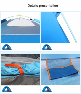 Tente 防水露营帐篷，可容纳 2 至 4 人，带双层屋顶，适合户外徒步和探险 - Product Image 3