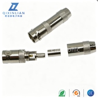 Conector BNC Hembra Roscado Tipo de Acoplamiento BNC Sin Soldadura
