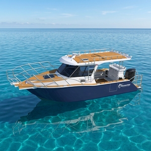 Bateau de pêche en eau salée Seaking Boat 770max 28 pieds en aluminium pour la pêche en haute mer à vendre - Product Image 2