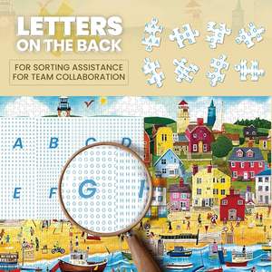 <span class=keywords><strong>Puzzle</strong></span> Personalizzato Fai-da-Te da 1000 Pezzi 50x70cm per Allenamento Mentale e Memoria - Product Image 1