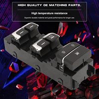 Interruptor Maestro de Elevalunas Eléctrico para Kia Optima 2016-2018, Lado Delantero Izquierdo del Conductor, Reemplaza 1S16481 93571D4000