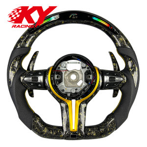 Volante Deportivo Personalizado de Fibra de Carbono con LED para BMW F20 F30 F10 F31 F34 F35 F80 F82 M2 M3 M4 Estilo Deportivo Modelo M Serie 3 Serie F - Product Image 1