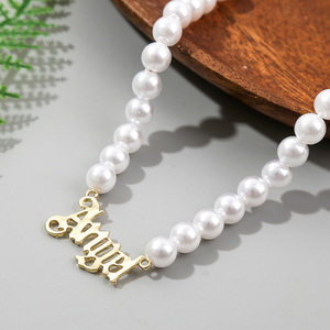 Bracelet en acier de haute qualité plaqué or 18 carats, motif croix, vente en gros transfrontalière multi-stratégique, prix réduit en gros - Product Image 2