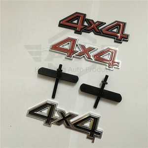 Emblema Metálico 3D Universal para Automóviles, Estilo Moderno, Adhesivo para Automóviles con Tracción en las Cuatro Ruedas 4X4, para <span class=keywords><strong>Jeep</strong></span> 4X4 Todoterreno, <span class=keywords><strong>Compas</strong></span>, Grand Cherokee - Product Image 2