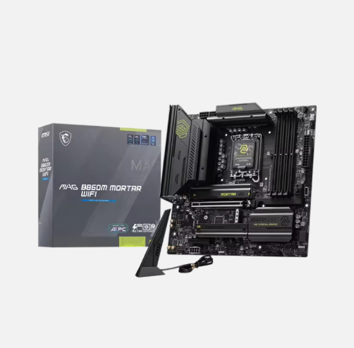 New Wholesale for MAG B860M MORTAR Desktop Gaming PC WIFI7 CPU PCIe 5.0 Support SATA Hard DDR5 285K 275K Ultra Motherboard
