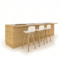 Présentoir de carrelage moderne et professionnel pour salle d'exposition avec tiroirs de rangement pour échantillons gratuits - Écologique et taille personnalisable