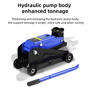 رافعة أرضية هيدروليكية 3 طن لتغيير الإطارات حمولة صغيرة على الطرق الوعرة رافعة أفقية منخفضة للغاية - Product Image 4