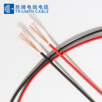 Cable de alimentación para construcción, cable de alimentación Flexible de un solo núcleo XLPE, sin halógenos, cable eléctrico de cobre desnudo, 300/500V