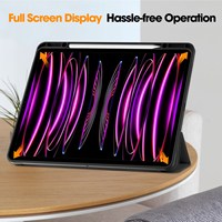 Étui pour tablette au design personnalisé Housse en cuir PU avec fente pour stylo pour ipad 9.7 Pro 11 12.9