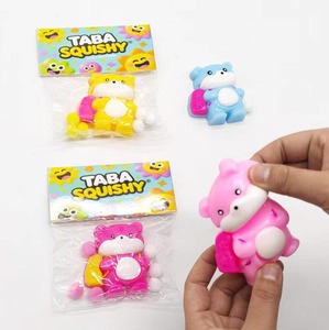 ตุ๊กตาหมี JO Bear Taba ของเล่นบีบ TPR ยืดหยุ่นเหนียวหนึบ รูปสัตว์ ช่วยคลายเครียด โมจิ สำหรับเด็ก - Product Image 4