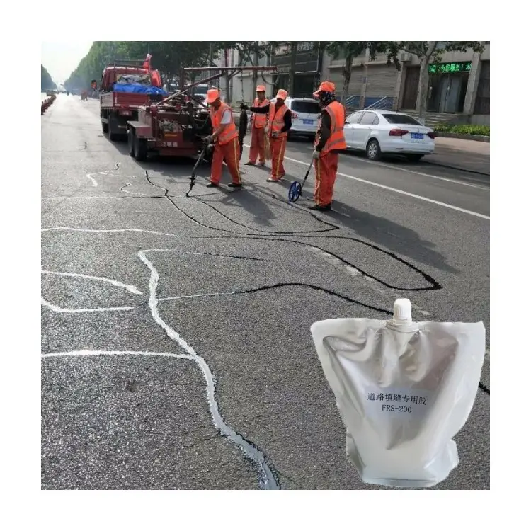 Crack adhesive tape Crack repair agent/no polluting sealant for asphalt pavement cracks