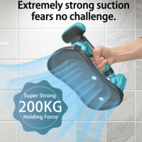 Vibrateur de carreaux sans fil BIYOTI BYT-LT01 21V, machine automatique de pose de carreaux de sol et de mur 200 kg, outil de levage à ventouse sous vide