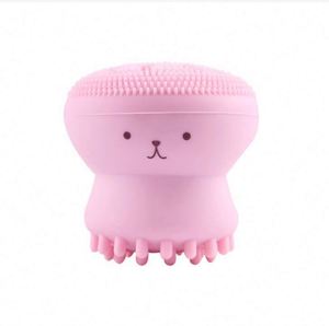 Little Octopus Exfoliating Wash Sponge Mini Brush Silicone Facial Cleansing <b>Scrubber</b> - Product Image 1