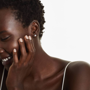 ต่างหูเงินแท้ 925 คุณภาพสูง ประดับเพชรโมอิสซาไนต์ทรงกลม เหมาะสำหรับเป็นของขวัญเครื่องประดับในโอกาสวันเกิดหรือวันครบรอบ - Product Image 5