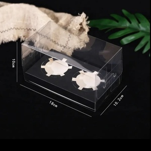 Cupcake Transparent <b>Box</b> 4/6/12 Muffin Cup <b>Box</b> Pastry Packaging Transparent Cupcake Plastic <b>Box</b> - Product Image 2