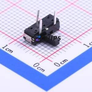 K3-1245D-L1 Slide Switch Through hole Component (THT) Switch Single Pole Double Throw Rectangle Pin Header PC Pin 9mm - Product Image 2